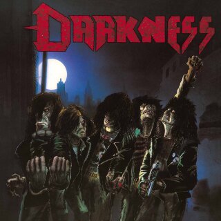 DARKNESS -- Death Squad  LP  BLACK