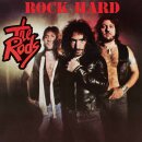 THE RODS -- Rock Hard  LP  RED/ BLACK BI-COLOR