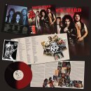 THE RODS -- Rock Hard  LP  RED/ BLACK BI-COLOR