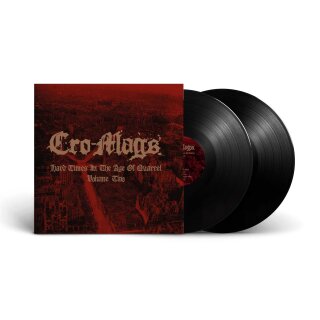 CRO-MAGS -- Hard Times in the Age of Quarrel  DLP  VOL 2  BLACK