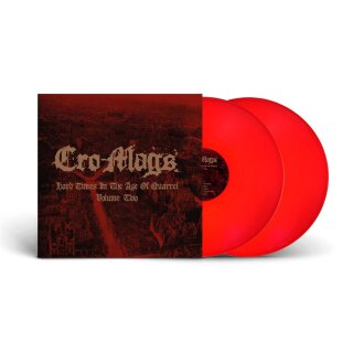 CRO-MAGS -- Hard Times in the Age of Quarrel  DLP  VOL 2  RED