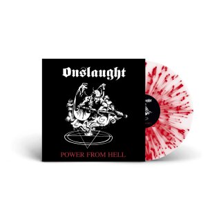 ONSLAUGHT -- Power from Hell  LP  SPLATTER