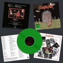 SLAUGHTER -- Not Dead Yet  LP  NEON GREEN