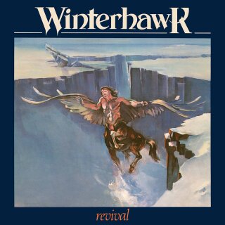 WINTERHAWK -- Revival  LP  BLUE JAY/ WHITE BI-COLOR