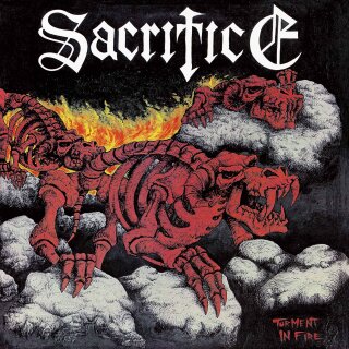 SACRIFICE -- Torment in Fire  LP  TEST PRESSING