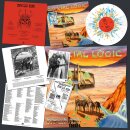 MANILLA ROAD -- Crystal Logic  LP  WHITE/ ORANGE/ BLUE SPLATTER