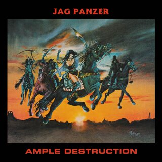 JAG PANZER -- Ample Destruction  LP  BLACK