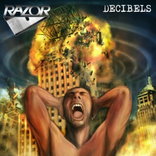 RAZOR -- Decibels  LP  SILVER