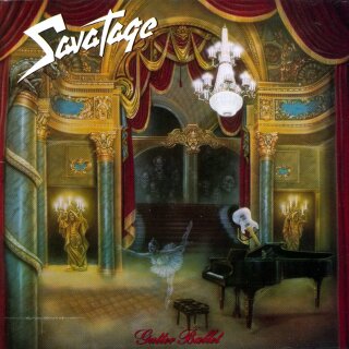 SAVATAGE -- Gutter Ballet  LP  BLACK