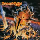 ARMORED SAINT -- Raising Fear  LP  FIERY ORANGE MARBLED