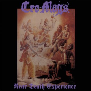 CRO-MAGS -- Near Death Experience  LP  BLACK (BACK ON BLACK)