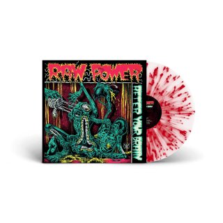 RAW POWER -- After Your Brain  LP  SPLATTER