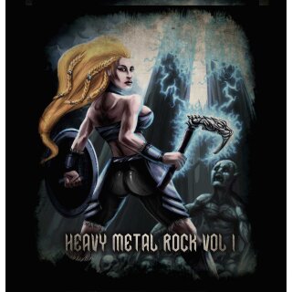 V/A HEAVY METAL ROCK -- Vol. 1  LP  BLACK