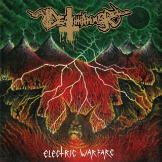 DEATHHAMMER -- Electric Warfare  LP  SPLATTER