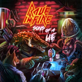 RAVE IN FIRE -- Sons of a Lie  CD
