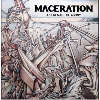 MACERATION -- A Serenade of Agony  LP  GOLD / BLACK