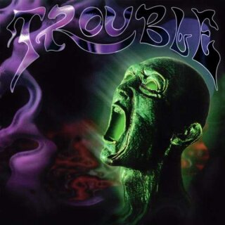 TROUBLE -- Plastic Green Head  LP  BLACK