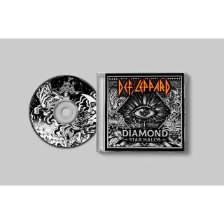 DEF LEPPARD -- Diamond Star Halos  CD  JEWELCASE