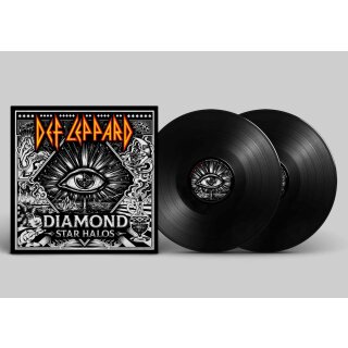 DEF LEPPARD -- Diamond Star Halos  DLP  BLACK