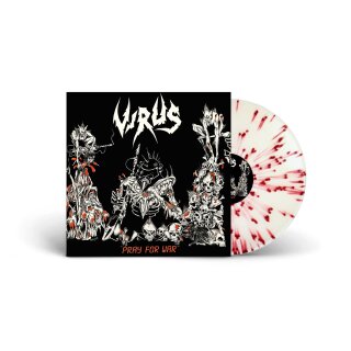 VIRUS -- Pray for War  LP  SPLATTER