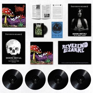 REVEREND BIZARRE -- Slice of Doom  LP BOX  BLACK