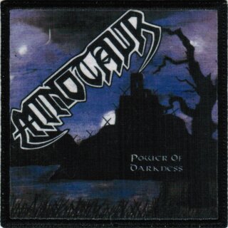MINOTAUR -- Power of Darkness  PRINTED PATCH