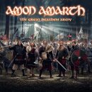 AMON AMARTH -- The Great Heathen Army  LP  FUR OFF WHITE MARBLE