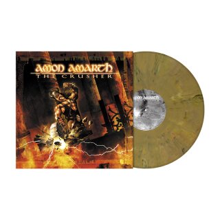 AMON AMARTH -- The Crusher  LP  BROWN BEIGE MARBLED