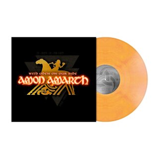 AMON AMARTH -- With Oden on Our Side  LP  FIREFLY GLOW MARBLED