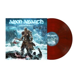 AMON AMARTH -- Jomsviking  LP  RUBY RED MARBLED