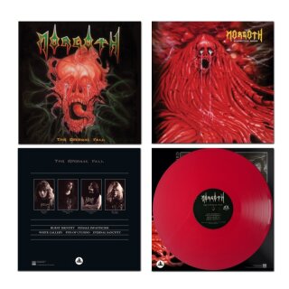 MORGOTH -- The Eternal Fall / Resurrection Absurd  LP  RED