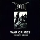 DOOM -- War Crimes - Inhuman Beings  LP  BLACK