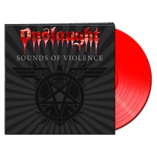 ONSLAUGHT -- Sounds of Violence  LP  RED