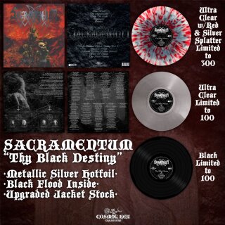 SACRAMENTUM -- Thy Black Destiny  LP  SPLATTER