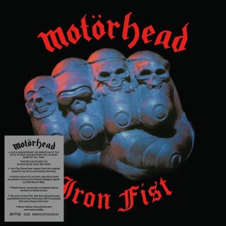 MOTÖRHEAD -- Iron Fist (40th Anniversary Edition)  DCD  MEDIABOOK