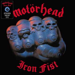 MOTÖRHEAD -- Iron Fist (40th Anniversary Edition)  LP  BLACK & BLUE SWIRL