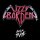 LIZZY BORDEN -- Give Em the Axe  MLP  ICE BLUE/ BLACK MARBLED