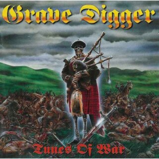 GRAVE DIGGER -- Tunes of War  DLP  FLAMING COLOURED VINYL