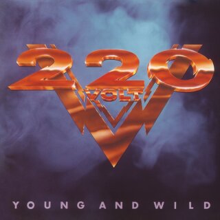 220 VOLT -- Young and Wild  LP  MARBLED