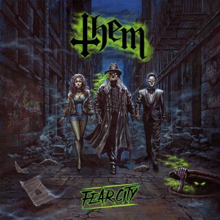 THEM -- Fear City  LP  GREEN/ BLACK