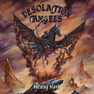 DESOLATION ANGELS -- Burning Black  CD