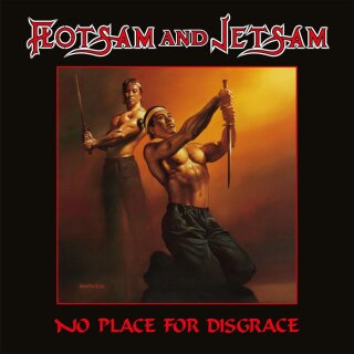 FLOTSAM AND JETSAM -- No Place for Disgrace  LP  BLACK