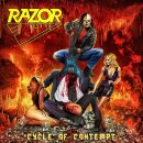 RAZOR -- Cycle of Contempt  LP  YELLOW