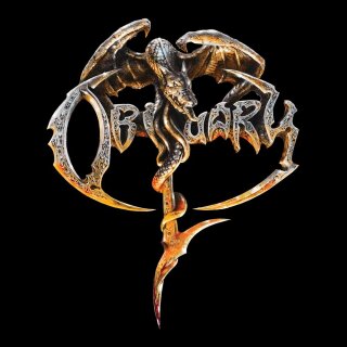 OBITUARY -- Obituary  LP  ORANGE/ BLACK GALAXY MERGE