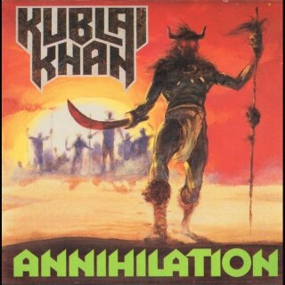 KUBLAI KHAN -- Annihilation  LP  ORANGE