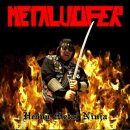 METALUCIFER -- Heavy Metal Ninja  MLP  WHITE / RED PINWHEEL