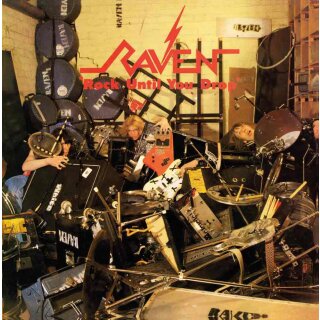 RAVEN -- Rock Until You Drop  LP  PURPLE SMOKE