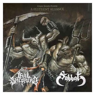 SABBAT / EVIL SHEPHERD -- A Pestilent Alliance  LP