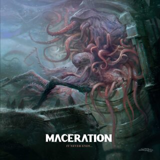 MACERATION -- It Never Ends  LP  WHITE