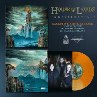 HOUSE OF LORDS -- Indestructible  LP  ORANGE